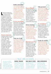 Primer día Cosmopolitan