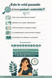 infografia para saber si tu trabajo te afecta psicologicamente