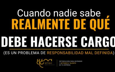 “Aquí cada uno va a lo suyo”: un problema de responsabilidad mal definida